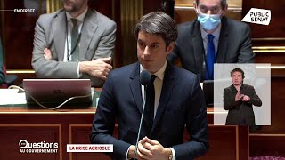 Gabriel Attal Face à la Crise Agricole: Libéralisme ou Protectionnisme?