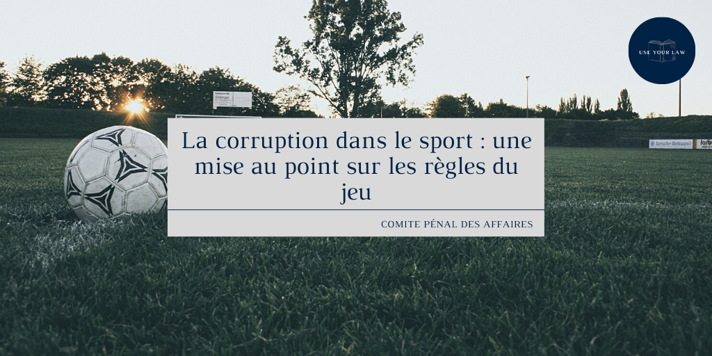 Le football sous l’angle de la corruption et du désir de réussite