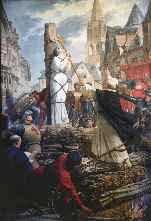 La Pucelle ne mourut pas sur le bûcher de Rouen : des preuves inédites révèlent sa survie